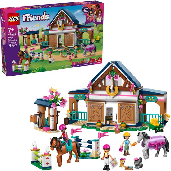 LEGO - Friends 42688 - Paardenstal en Manege