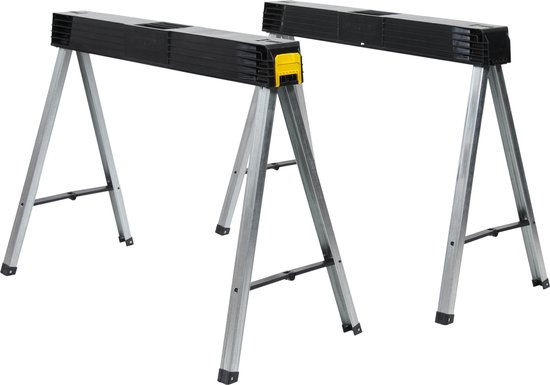 STANLEY 1-97-475 Opvouwbare Zaagbok - 2 stuks