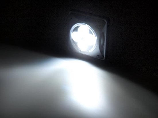 Maclean MCE124 - Solar LED Paraplu Tuinverlichting - Koel Wit