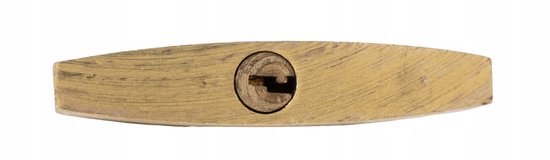 MEGA Messing Hangslot met Lange Beugel 50mm - 3 Sleutels