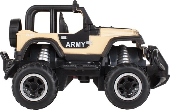 REBEL ARMY - Zenderauto - 1:43 - Elektrische Motor - 10 km/h