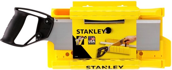 STANLEY Verstekbak Kunststof met Kapzaag L300mm/B130mm/H80mm - 1-20-600