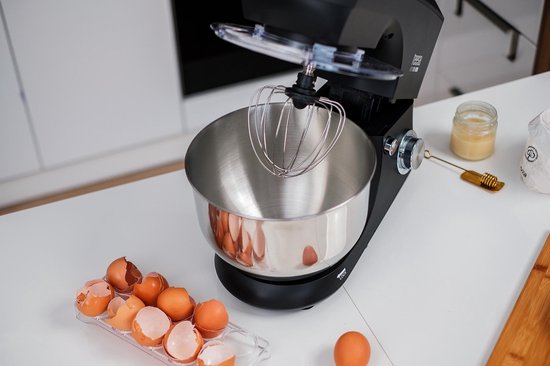 Teesa TSA3545B - Keukenmachine, 1.400 Watt, zwart