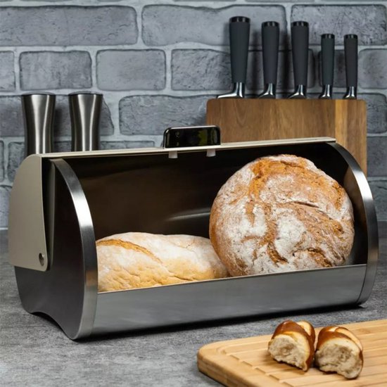 Klausberg 7271 - Broodtrommel - creme - 39 x 28 x 18.5 cm
