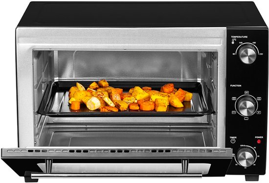 Lafe - Elektrische oven - Inhoud 48 l - vermogen 1800 W - hetelucht, HeatMaster