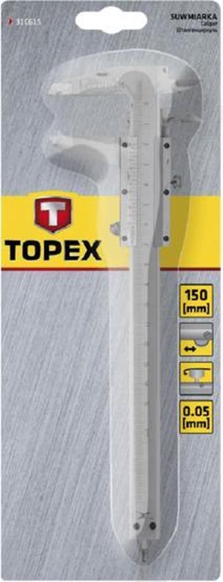 TOPEX schuifmaat 0-150mm