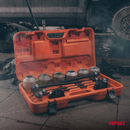 AMiO Silentblok en Lager Pers Set 26 Delig - Bushing Installatie en Demontage Gereedschap