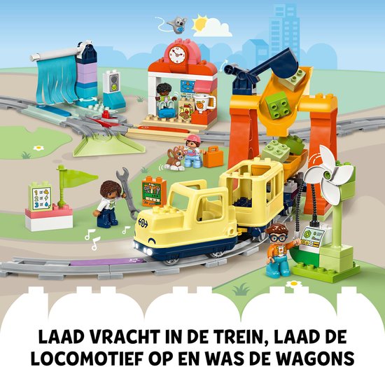 LEGO DUPLO - Stad Grote interactieve buurttrein set - 10428