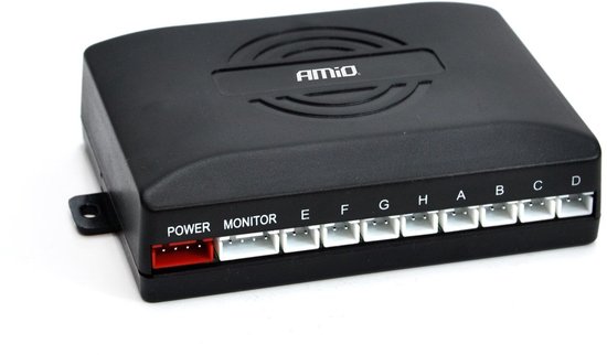 AMiO Parkeersensor 8 LED zilver