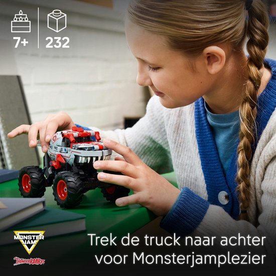 LEGO Technic Monster Jam™ ThunderROARus™ pull-back truck - 42200