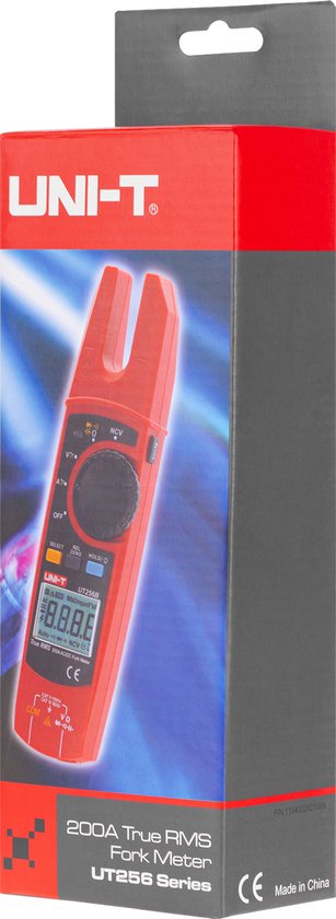 UNI-T UT256B - Cęgowy Miernik - 200A - True RMS - LCD Display