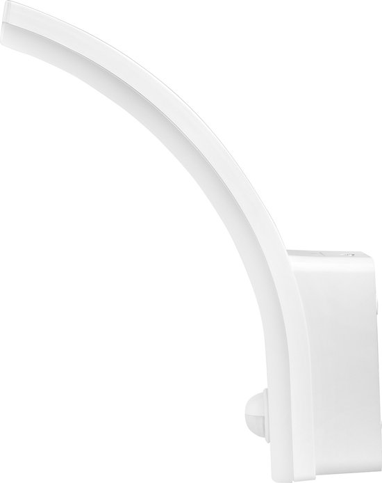 Maclean - LED lamp - Buitenlamp - Wandlamp - PIR bewegingssensor - 20W - IP65 - 2000lm - 4000K - Wit