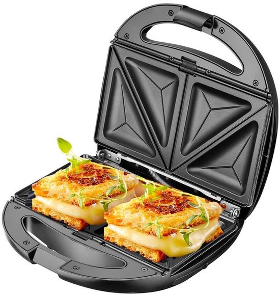 Sandwich Maker Multifunctionele Bakken Apparaat 6 Verwisselbare platen Elektrische Sandwich Toaster Contact Grill Wafel plaat max. 1200 W