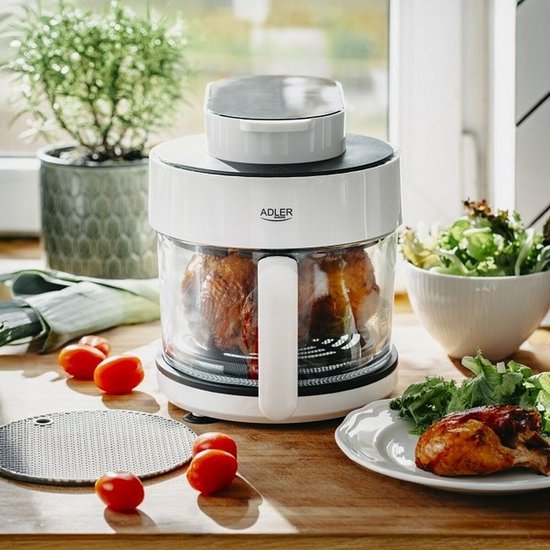 Luchtfriteuse Adler AD 6316 Wit Zwart 1200 W 3 L