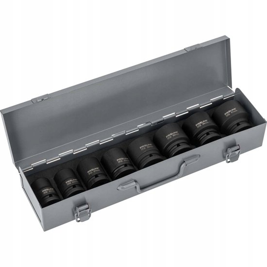 Proline Impact Doppenset 3/4" 22-41mm Geoxideerd Metaal 8 Stuks