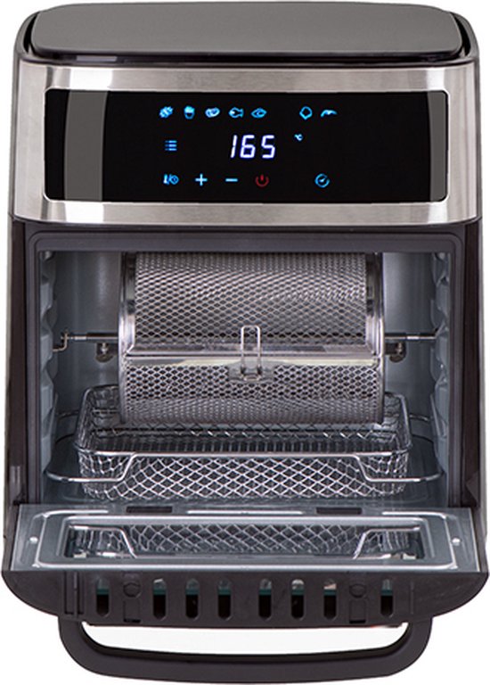 Adler AD 6309 Airfryer Oven - 13L XXL - 2500W - 8-in-1 Functies - Digitaal Touch Display - Inclusief Rotisserie en Accessoires - Zwart
