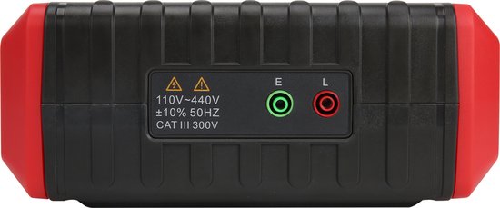 UNI-T UT586+ - Professionele Aardlekschakelaar Tester - Fasevolgorde - Loopimpedantie