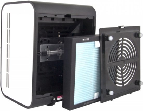Esperanza EHP001 luchtreiniger 45 dB Zwart, Wit