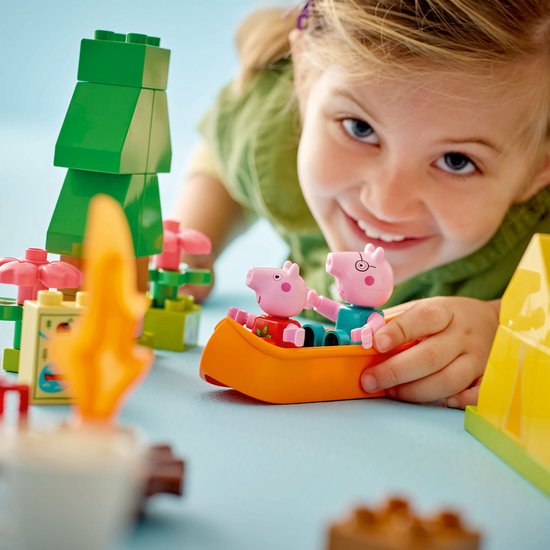 LEGO® DUPLO® Peppa Big Kampeertrip, Bouwbare Speelset - 10452