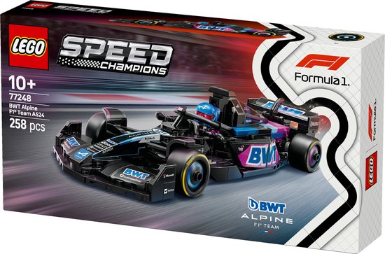 LEGO Speed Champions BWT Alpine F1 Team A524 racewagen Set - 77248