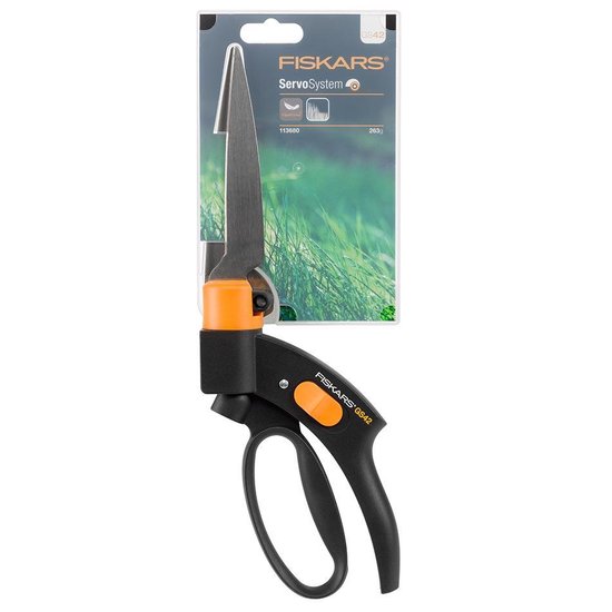 Fiskars Grasschaar - Servo-System GS42 - Graskantenschaar 360 graden Snoeihoek