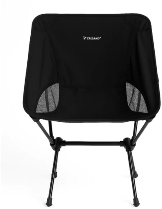 Trizand opvouwbare campingstoel – licht, sterk, compact – 120 kg draagvermogen