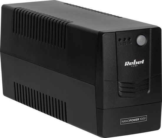 Rebel Nanopower Serie - UPS - 1000VA - 600W - Intuïtieve Bediening