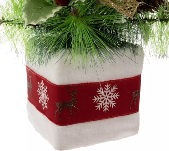 Ruhhy Kunstkerstboom 45cm: Stijlvolle Mini Kerstboom voor Elk Interieur