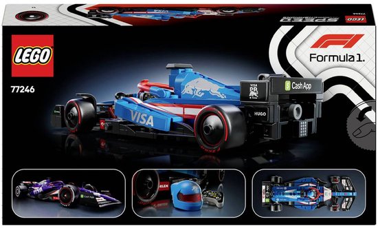 LEGO Speed Champions Visa Cash App RB VCARB 01 F1 racewagen Set - 77246