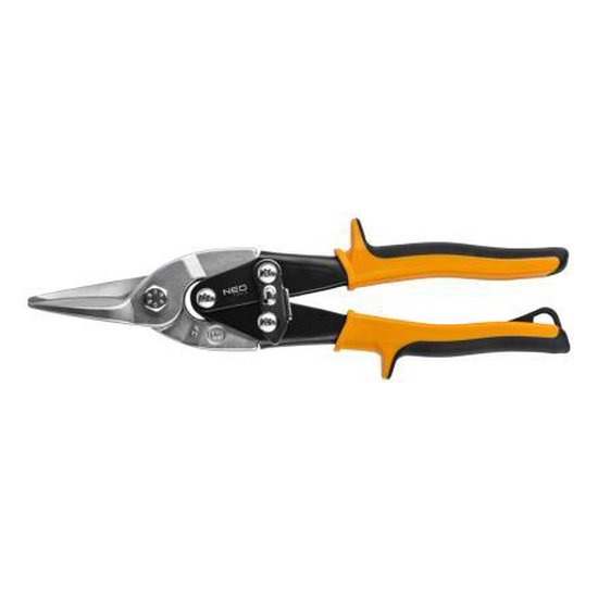 Neo Tools Blikschaar 250mm Recht 60-62hrc Gepatenteerd Din 6438