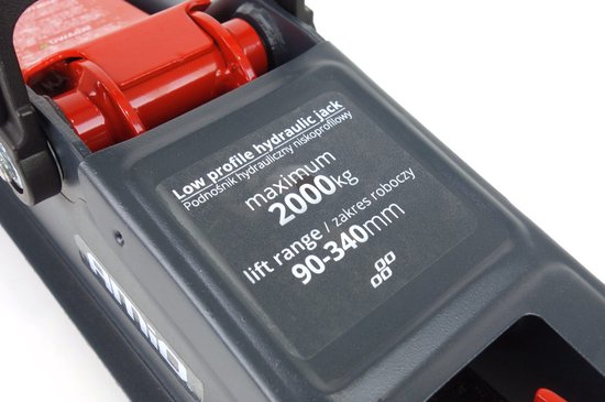 Hydraulische krik - 2T - Laag model