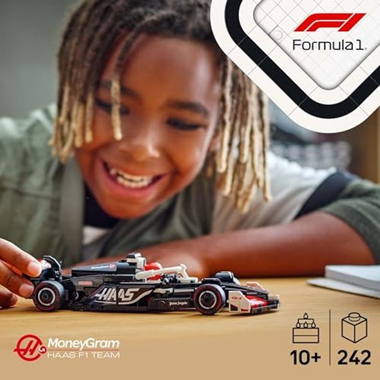 LEGO Speed Champions MoneyGram Haas F1 Team VF-24 racewagen Set - 77250