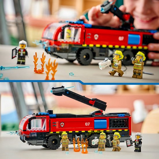 LEGO - Brandweertruck - Luchthavenmodel - Sets 4+