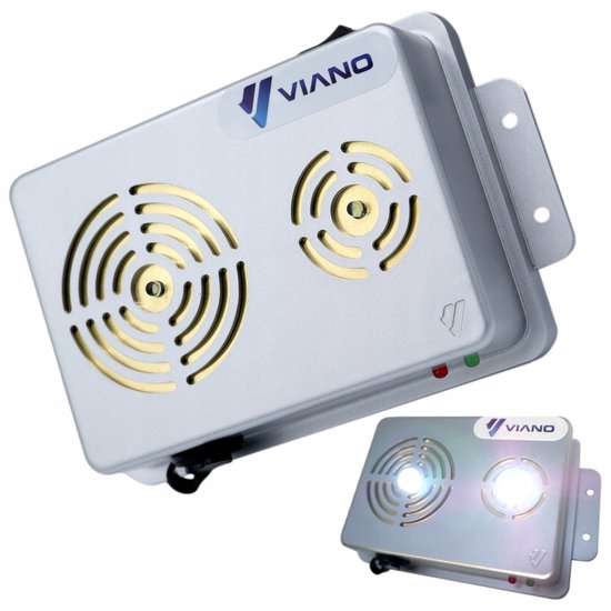 Viano OSA2 draadloze led-marter- en knaagdier verjager voor in de auto