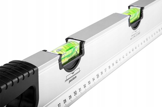 NEO Speciale waterpas 80 cm met 5 waterpassen voor verschillende hoeken