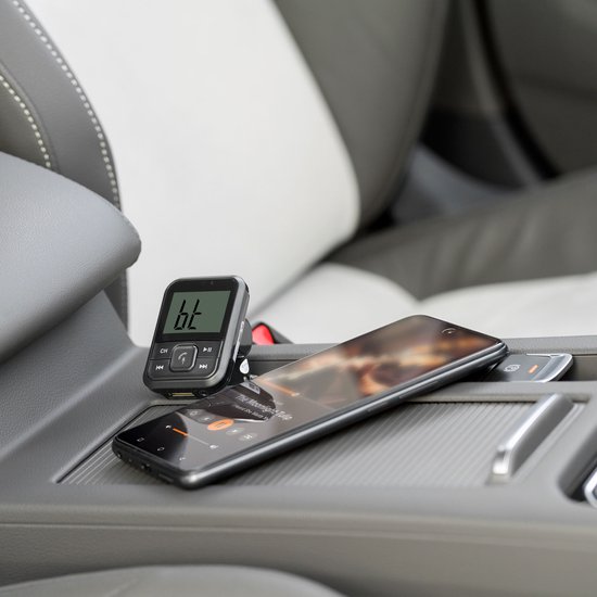 Peiying URZ0467-1 - FM Transmitter - Bluetooth - USB - microSD