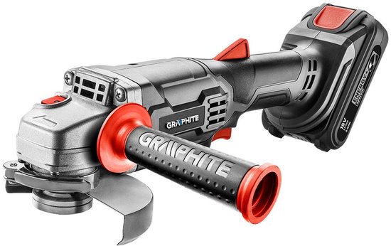 GRAPHITE 58GE130 Haakseslijper 125mm 18V Li-ION, ENERGY +