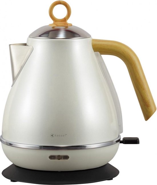 Kassel 93233 - Retro Waterkoker - 1,7L - RVS - Pearl