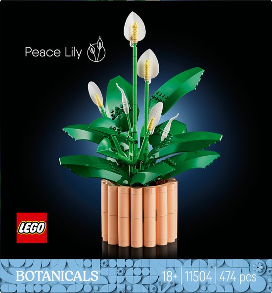 LEGO Botanicals Lepelplant - Bloemen Decoratie Bouwpakket voor Volwassenen - 11504