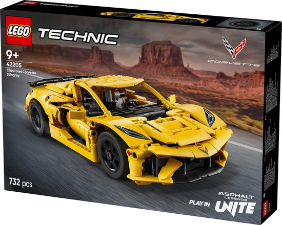 LEGO Technic Chevrolet Corvette Stingray - 42205