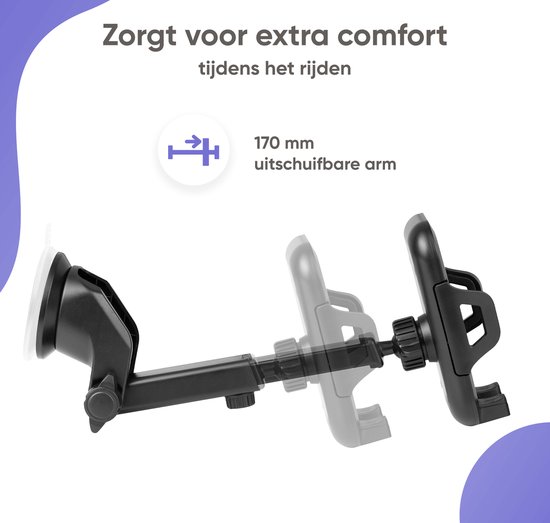 GSM houder - Zuignap - Telefoonhouder - Auto accesoires