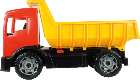Vrachtwagen Lena Met Laadbak - Rood/Geel