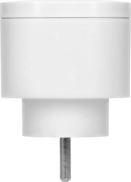 Schakelaar met afstandsbediening - Stopcontact 2x Schuko max. afstand 30 meter - Schakelset voor binnen max. 3000 Watt - Wit