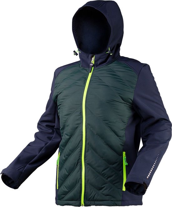 SOFTSHELL JACK MET GEWATTEERD PANEEL PREMIUM, MAAT M