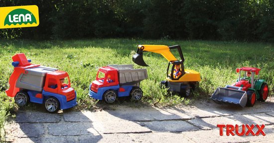 Lena TRUXX 04416, Vrachtwagen, Garbage truck, 2 jaar, Kunststof, Meerkleurig