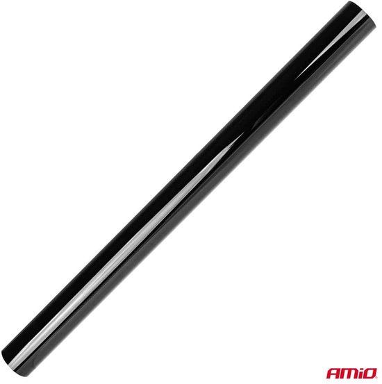 AMiO Auto Raamfolie Tint Vinyl Zwart 75x300cm (5%) – Zwarte Ramenfolie voor Zonwering en Privacy met Tool