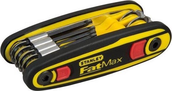 Stanley 0-97-553 FatMax 8-delige Stiftsleutelset - vergrendelbaar - Torx - T9-40