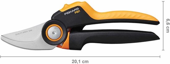 Fiskars Snoeischaar - X-series Bypass Takkenschaar - Maat M - Tuinschaar - PowerGear™ technologie - Tuingereedschap