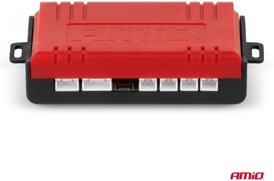 AMiO Parkeerhulpsysteem LED COB 4 sensor zwart
