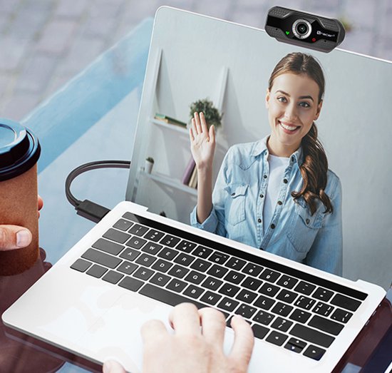 Webcam - Voor pc - Met Microfoon - Full HD